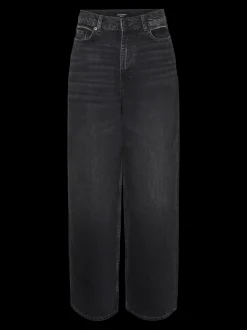 VMTAYLOR Medelhög Midja Baggy Fit Jeans