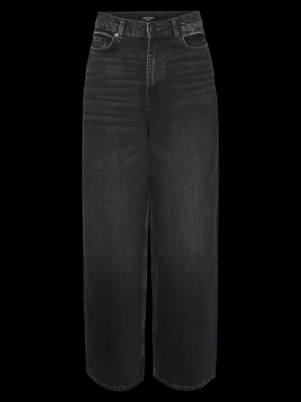 VMTAYLOR Medelhög Midja Baggy Fit Jeans