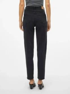 VMTESSA Hög Midja Mom Fit Jeans