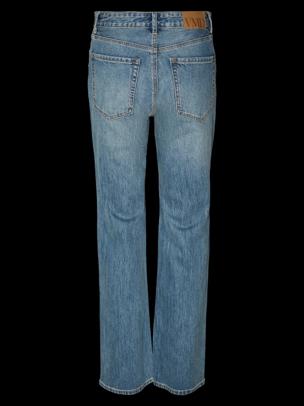VMTESSA Hög Midja Rak Passform Jeans