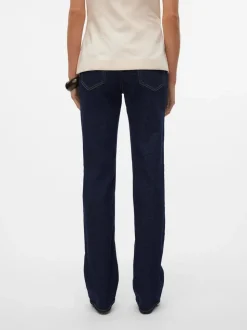VMTESSA Hög Midja Rak Passform Jeans