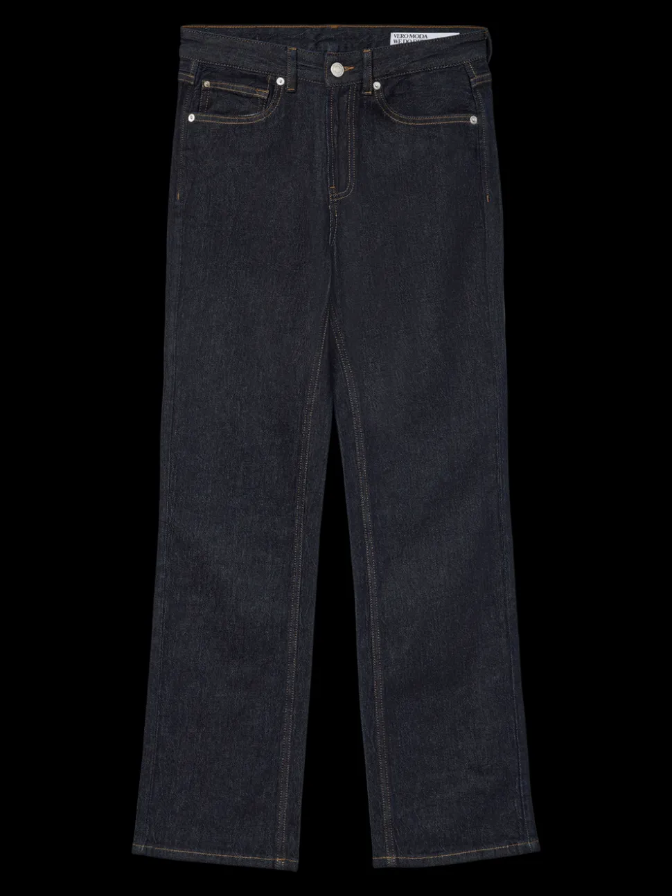 VMTESSA Hög Midja Rak Passform Jeans
