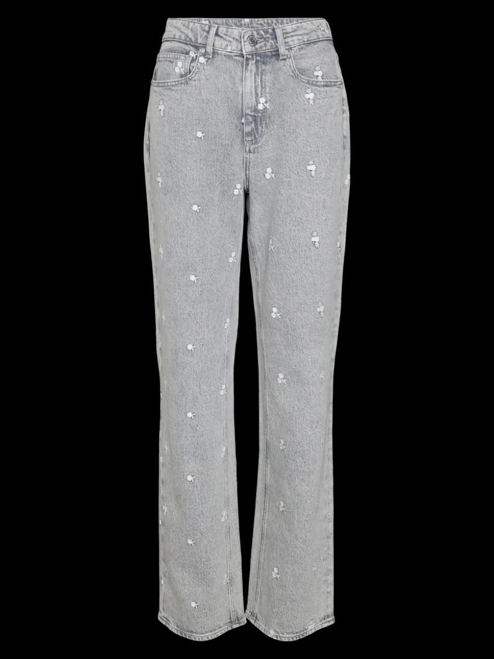 VMTESSA Hög Midja Rak Passform Jeans
