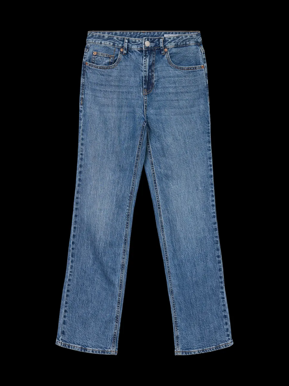 VMTESSA Hög Midja Rak Passform Jeans