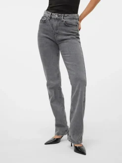 VMTESSA Hög Midja Rak Passform Jeans