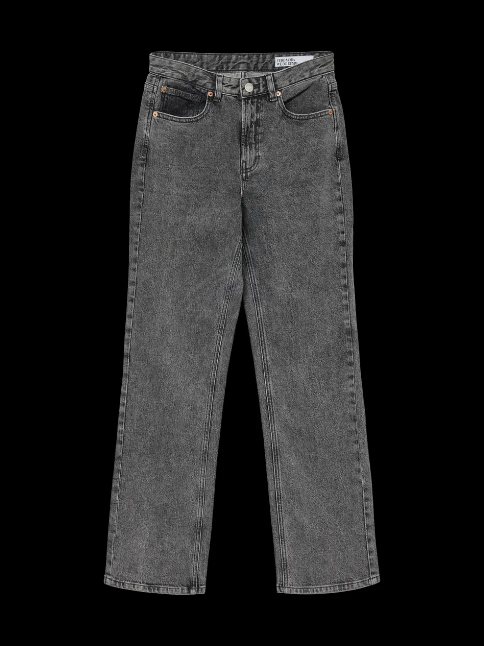 VMTESSA Hög Midja Rak Passform Jeans
