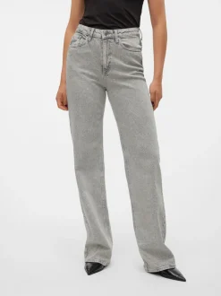 VMTESSA Hög Midja Vid Passform Jeans
