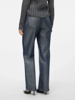 VMTESSA Hög Midja Vid Passform Jeans