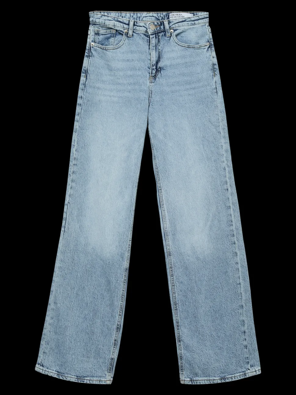 VMTESSA Hög Midja Vid Passform Jeans