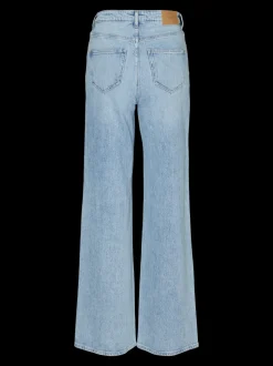 VMTESSA Hög Midja Vid Passform Jeans