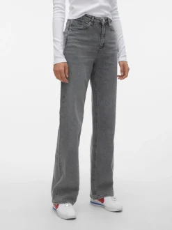 VMTESSA Hög Midja Vid Passform Jeans