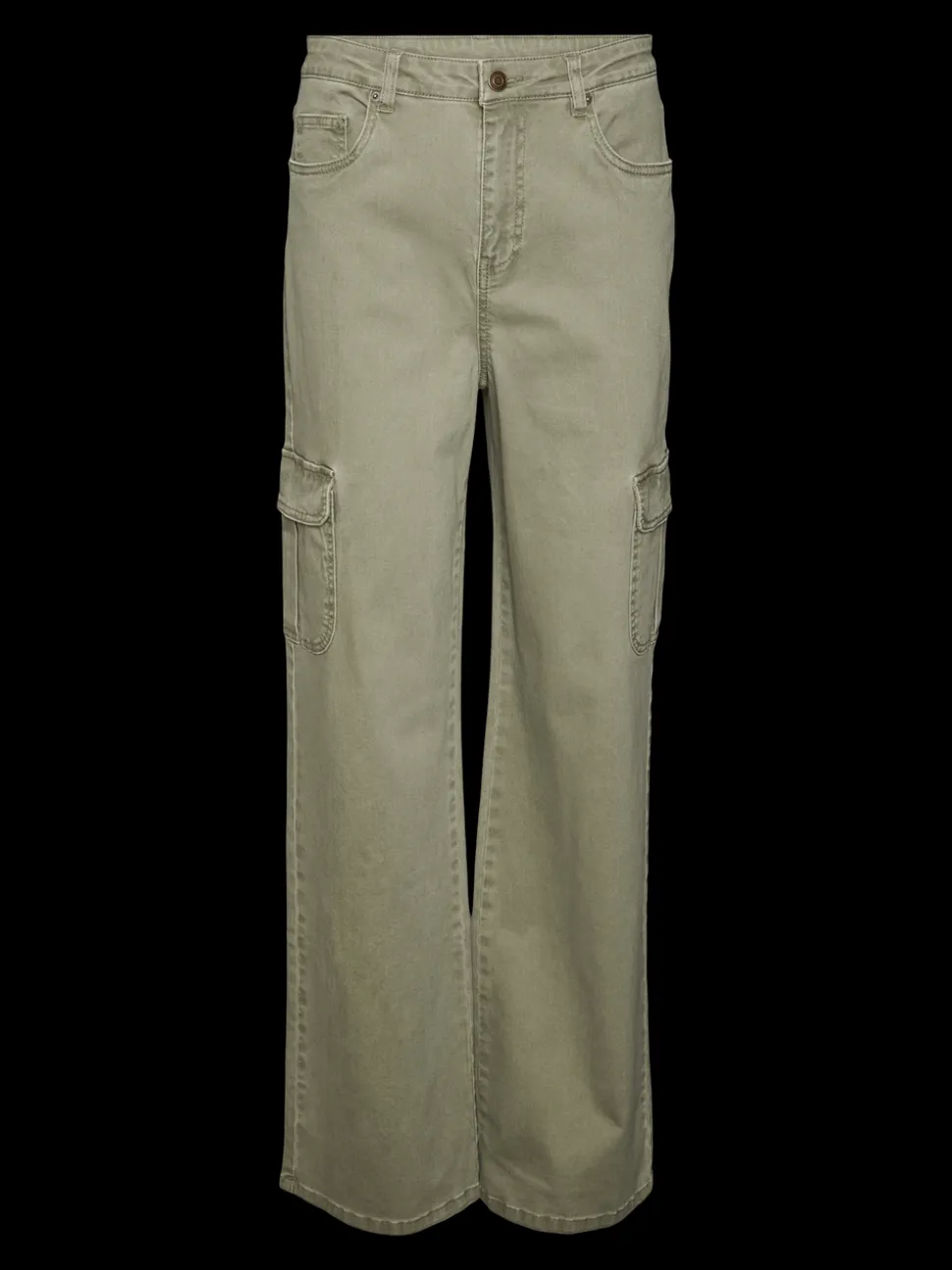 VMTESSA Hög Midja Vid Passform Jeans