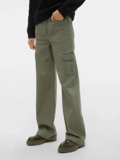 VMTESSA Hög Midja Vid Passform Jeans
