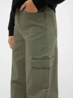 VMTESSA Hög Midja Vid Passform Jeans