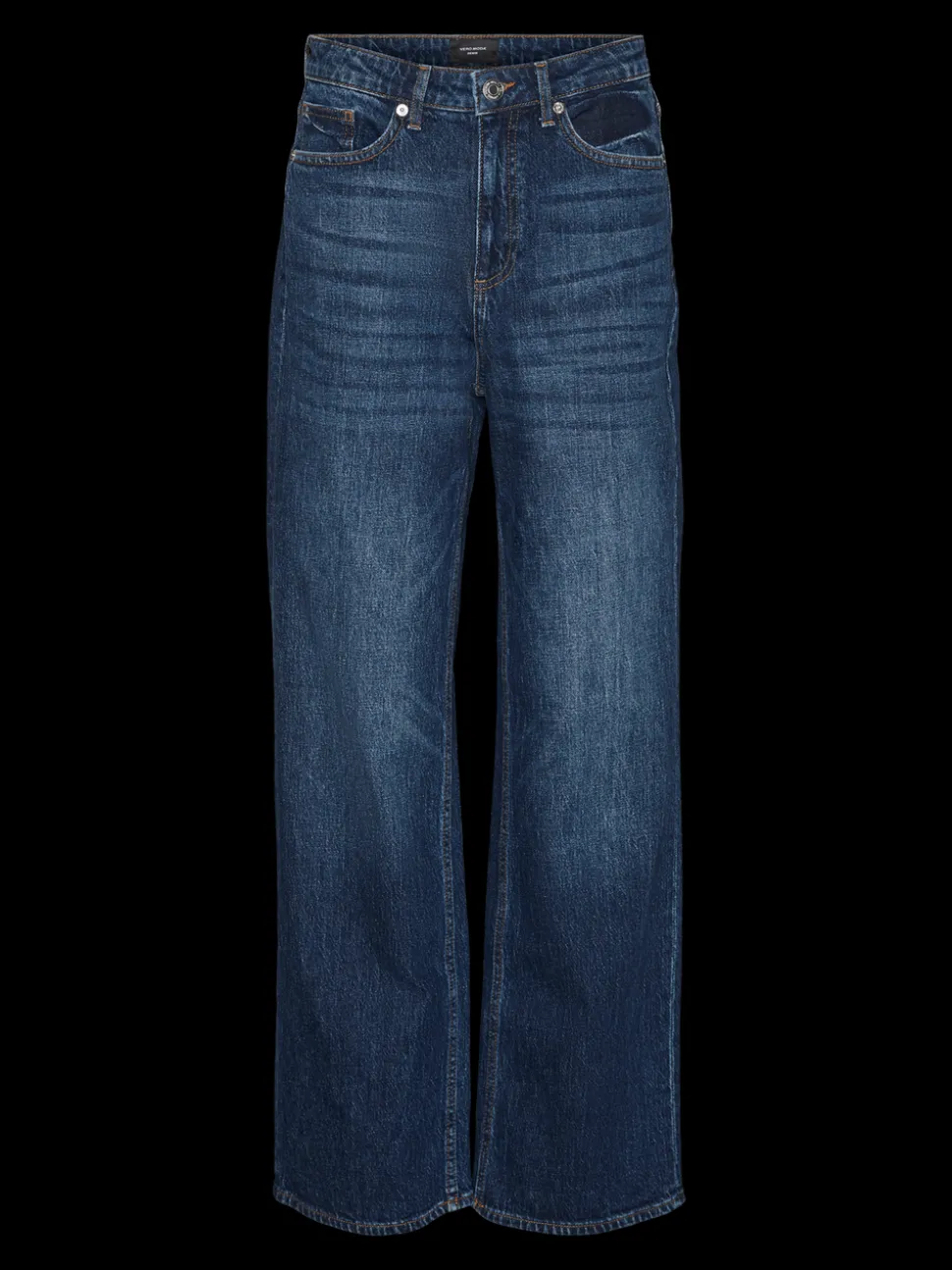 VMTESSA Hög Midja Vid Passform Jeans