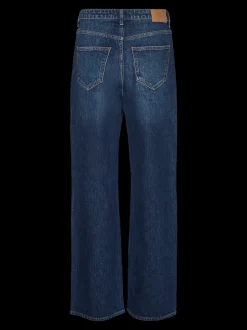 VMTESSA Hög Midja Vid Passform Jeans