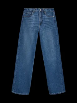 VMTESSA Hög Midja Vid Passform Jeans