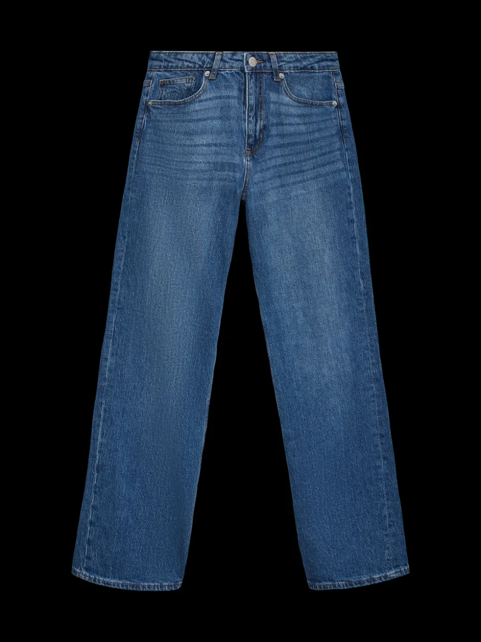 VMTESSA Hög Midja Vid Passform Jeans