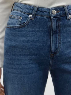 VMTESSA Hög Midja Vid Passform Jeans