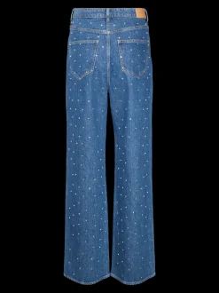 VMTESSA Hög Midja Vid Passform Jeans