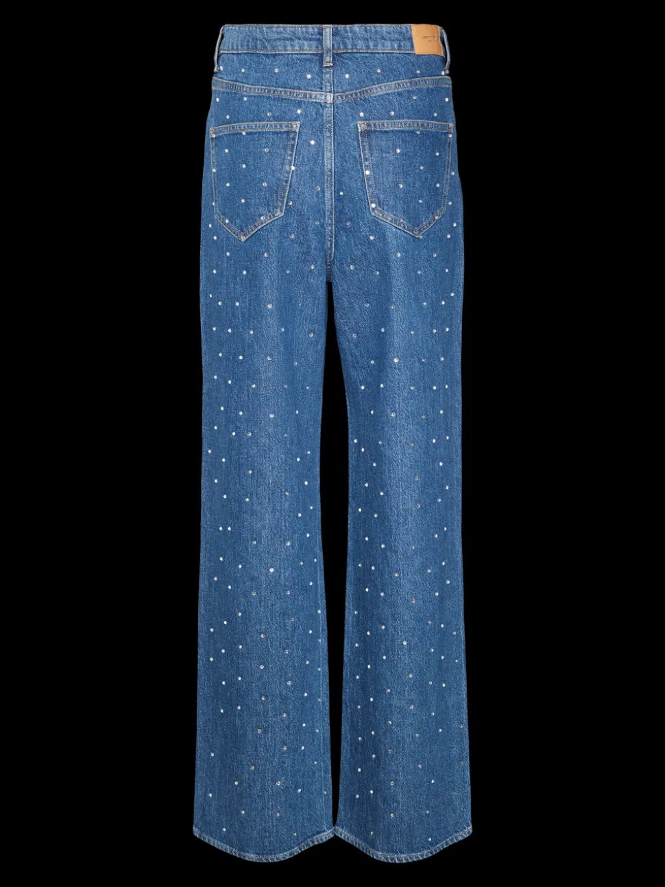 VMTESSA Hög Midja Vid Passform Jeans
