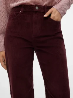 VMTESSA Hög Midja Vid Passform Jeans