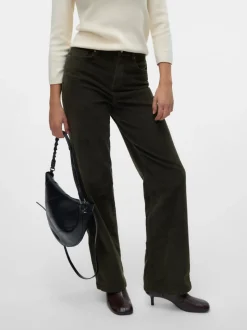 VMTESSA Hög Midja Vid Passform Jeans