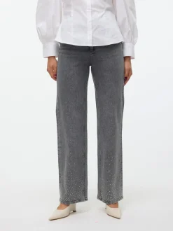 VMTESSA Hög Midja Vida Ben Jeans