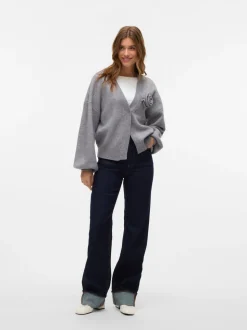 VMTESSA Hög Midja Vida Ben Jeans