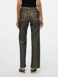 VMTESSA Hög Midja Vida Ben Jeans