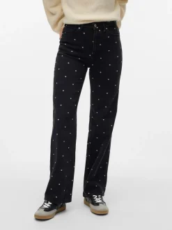 VMTESSA Hög Midja Vida Ben Jeans