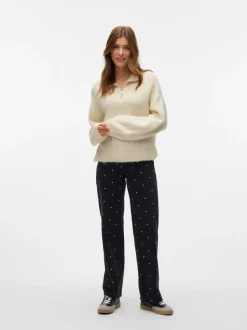 VMTESSA Hög Midja Vida Ben Jeans
