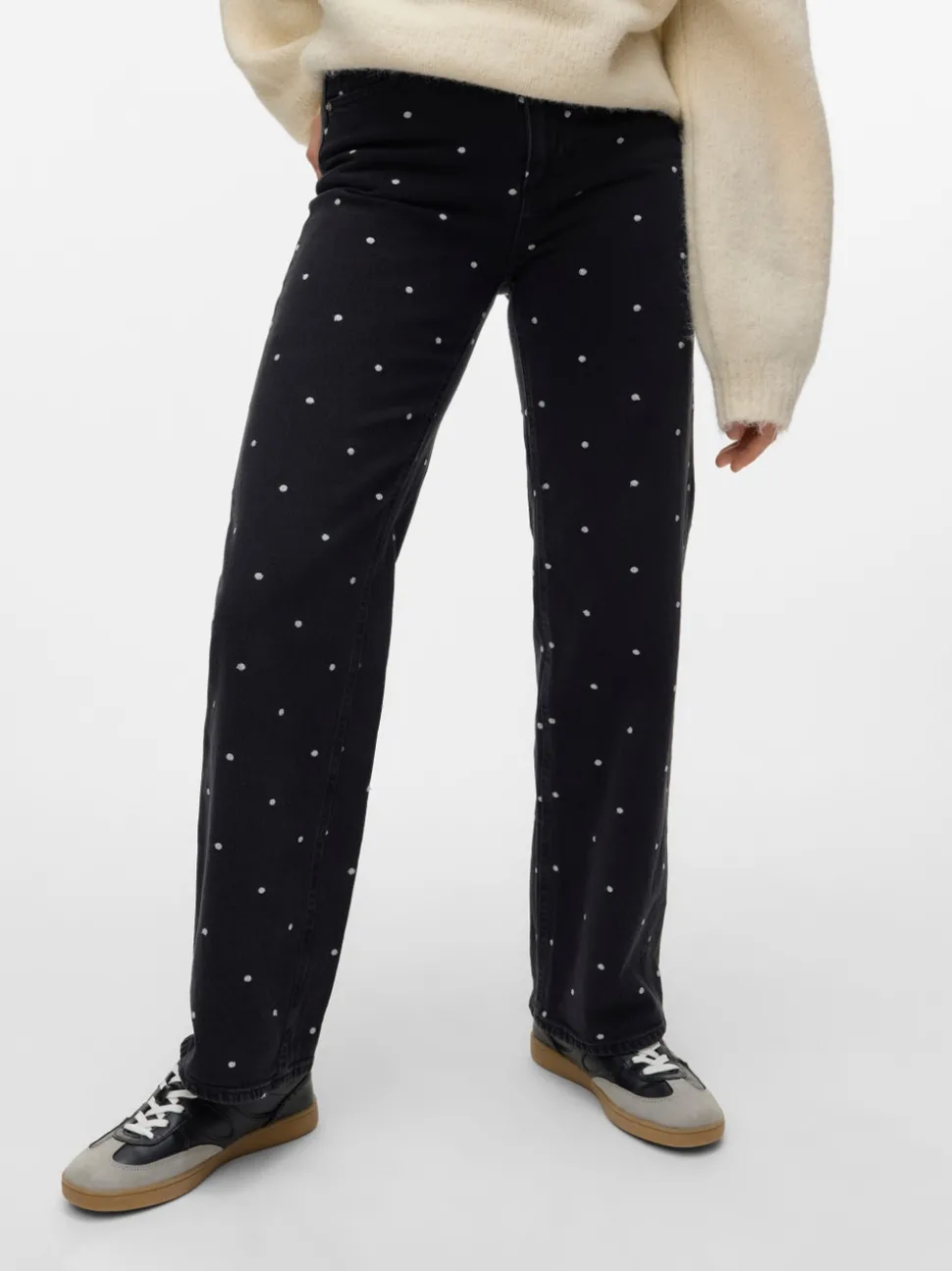 VMTESSA Hög Midja Vida Ben Jeans