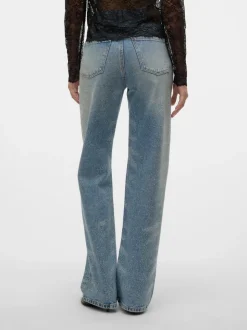 VMTESSA Hög Midja Vida Ben Jeans