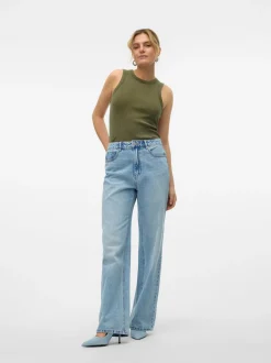 VMTOKYO Låg Midja Rak Passform Jeans