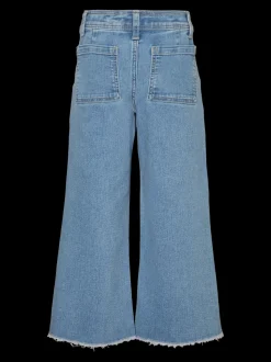 VMVIOLA Medelhög Midja Vid Passform Jeans