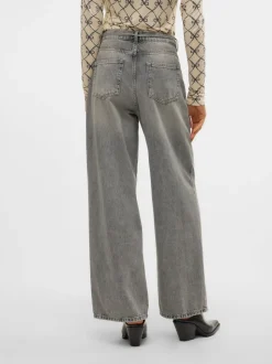VMWIEN Medelhög Midja Vida Ben Jeans
