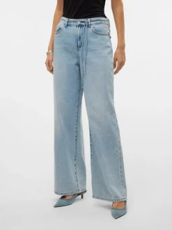 VMWIEN Medelhög Midja Vida Ben Jeans