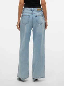 VMWIEN Medelhög Midja Vida Ben Jeans