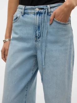 VMWIEN Medelhög Midja Vida Ben Jeans