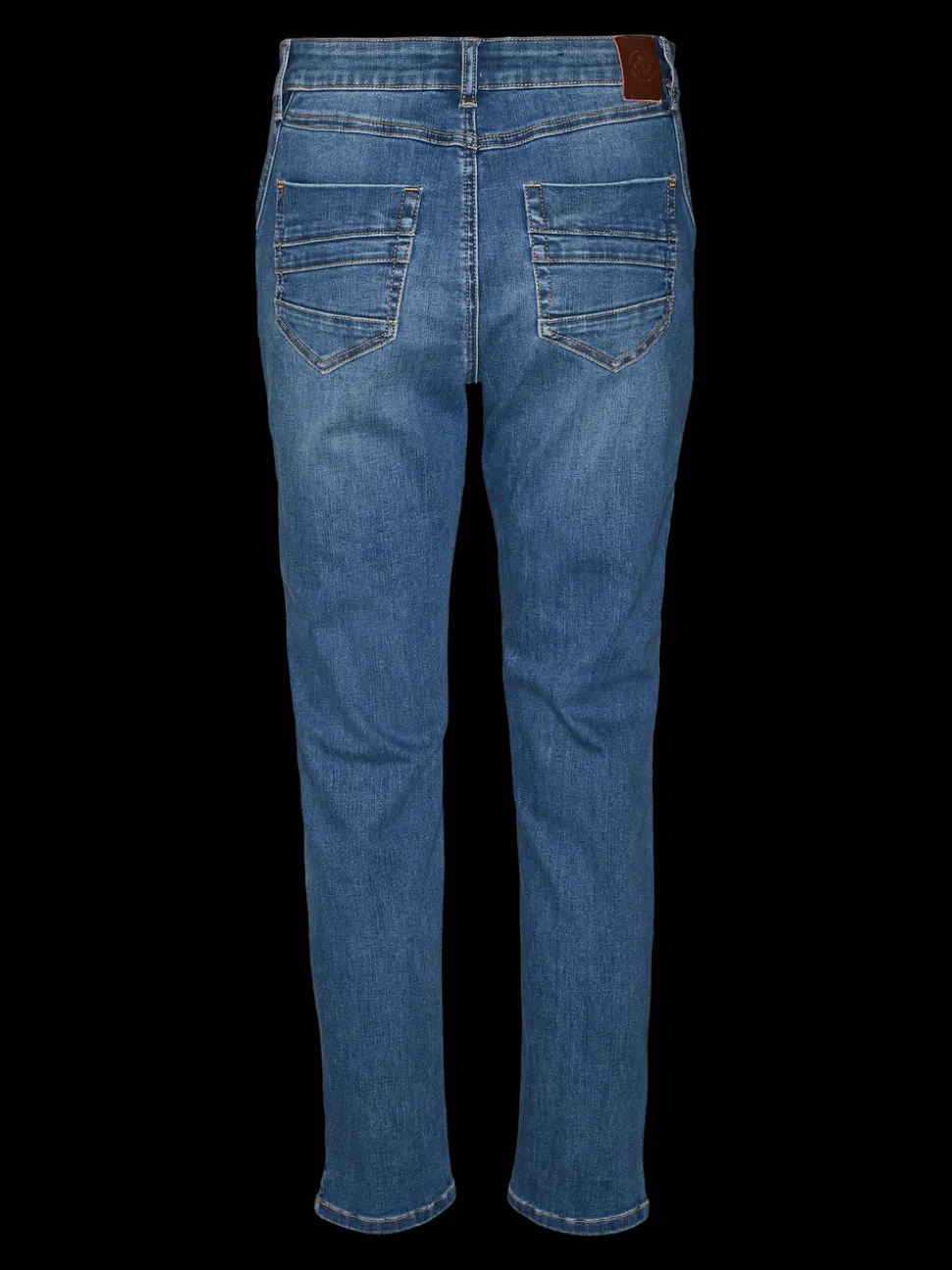 VMYOURS Medelhög Midja Avsmalnande Passform Jeans